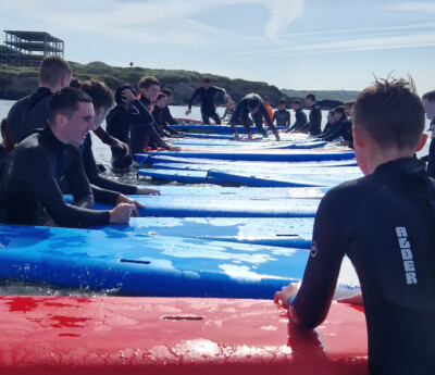Surfing Cork